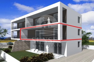 ISTRA, UMAG – STAN V PRVEM NADSTROPJU NOVOGRADNJE Z RAZGLEDOM NA MORJE