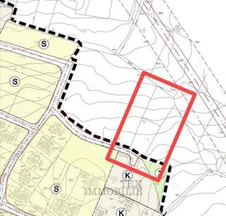 Kmetijsko zemljišče 1701 m² ob gradbeni coni v Poreču
