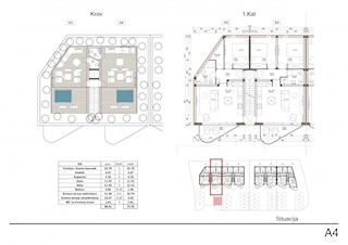 Sodoben apartma s strešno teraso in pogledom na morje