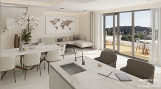 Penthouse v novi stavbi v bližini centra in morja, Rovinj