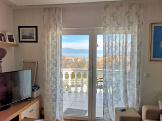 Malinska, Dvoetažni apartma s pogledom na morje