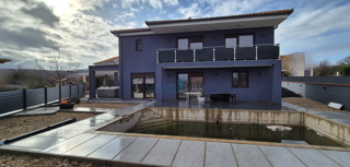 Uvala Soline, otok Krk, novogradnja, samostojna hiša, bazen, pogled, prodaja