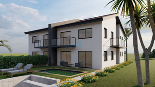 Otok Krk, uvala Soline, gradbeno zemljišče 605 m2 s pravnomočnim gradbenim dovoljenjem, prodaja