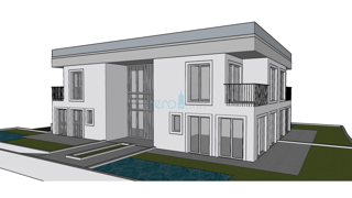 Uvala Soline, otok Krk, okolica, zemljišče 554 m2 z gradbenim dovoljenjem, prodaja