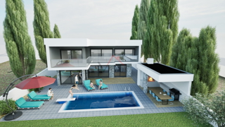 JADRANOVO - Gradbeno zemljišče, 200 metrov od morja, 703 m2