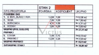 CRIKVENICA - 1S+DB, stanovanje s teraso, 34 m2