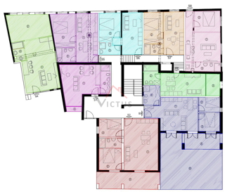 CRIKVENICA - 1S+DB, stan v pritličju, 40 m2
