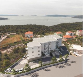 Hrvaška, Trogir, Seget - novozgrajeni apartma s pogledom na morje, 58.70 m2