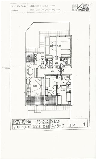 Stanovanje Žnjan, Split, 115m2