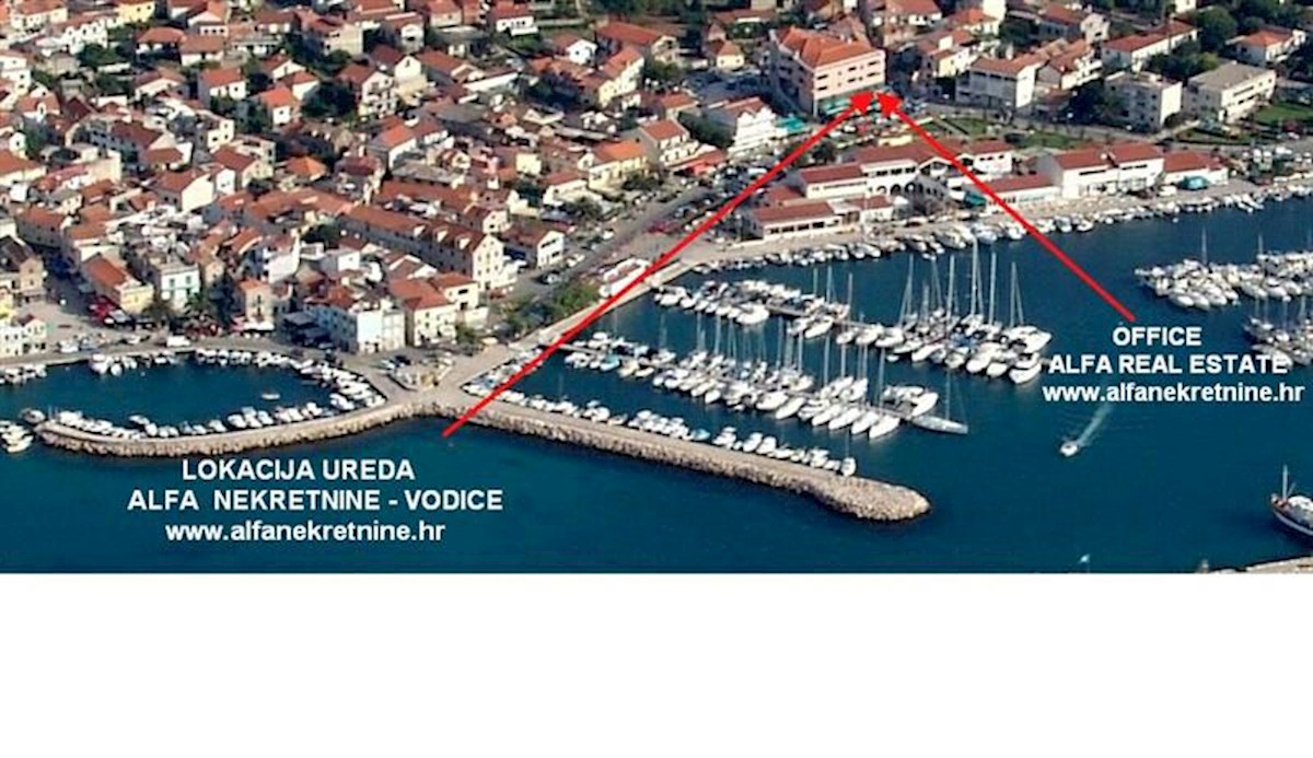 Hrvaška, Vodice, prodaja lepo opremljeno udobno stanovanje z dvema spalnicama