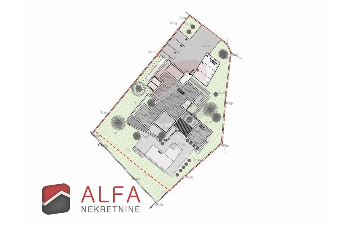 Hrvaška, Vodice – Impresivna vila z bazenom, garažo in odprtim pogledom na morje