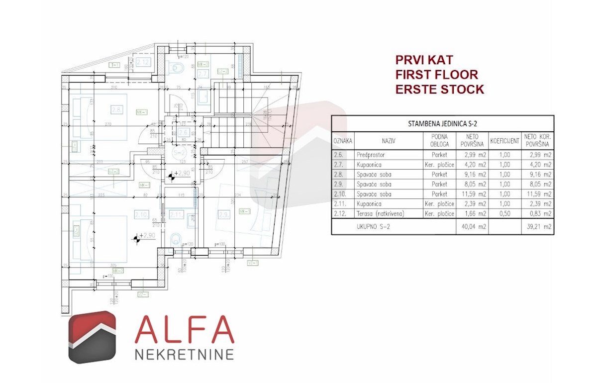 Hrvaška, Tribunj – prodaja nova polpritlična hiša, bazen, 140 m od morja