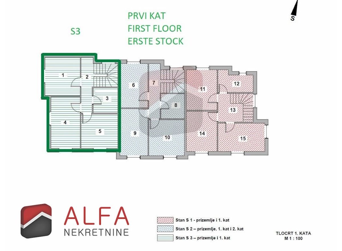 Hrvaška, Vodice, novogradnja, prodaja dvoetažni apartma, blizu morja