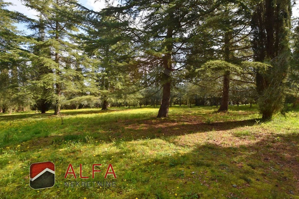 Hrvaška, območje Šibenika, ekskluzivna zasebna posest z vilo, bazenom in teniškim igriščem na 16.695 m² zemljišča