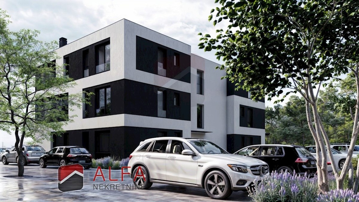 Hrvaška, Vodice, Srima – prodaja novo stanovanje, pritličje z vrtom, blizu morja