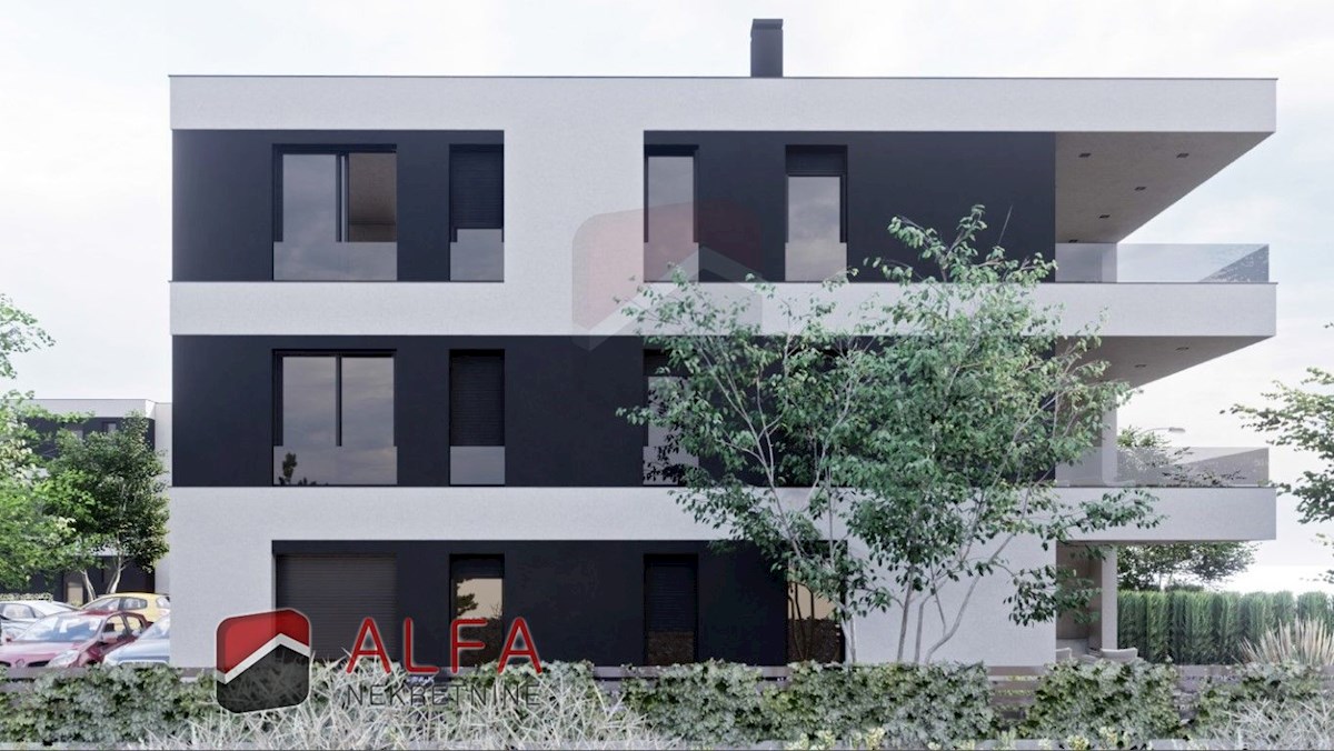 Hrvaška, Vodice, Srima – prodaja novo stanovanje, pritličje z vrtom, blizu morja