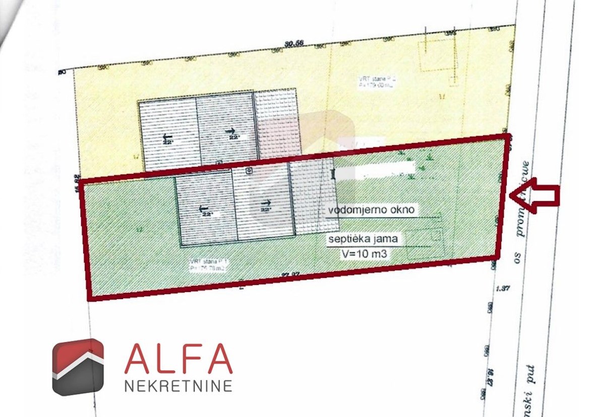 Hrvaška, Jadrija – prodaja dvojna družinska hiša, vrt in majhen bazen