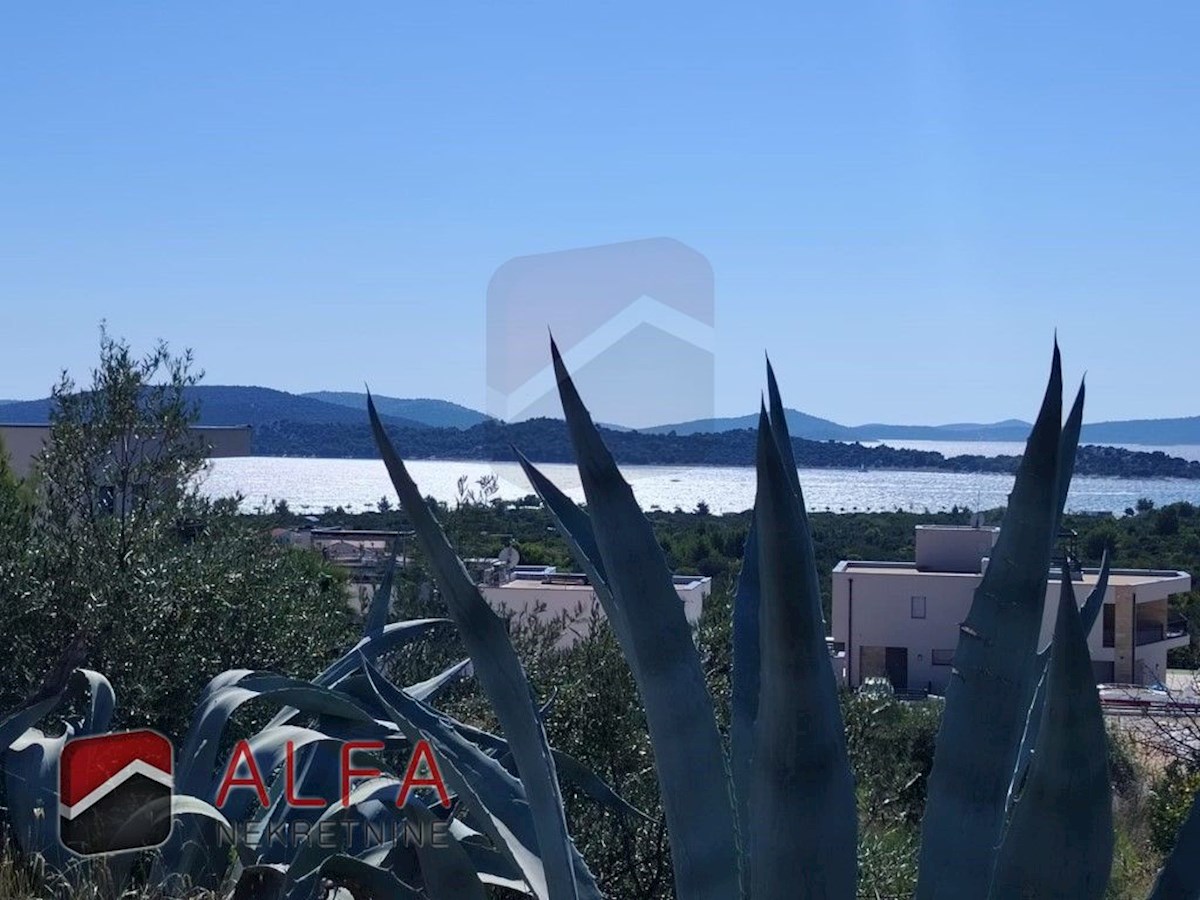 Hrvaška, Vodice – prodaja gradbeno zemljišče, pogled na morje