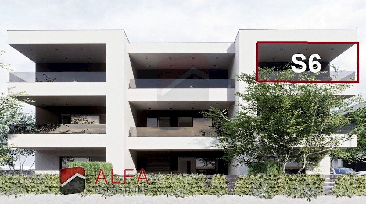 Hrvaška, Vodice, Srima – prodaja novo stanovanje, drugo nadstropje, blizu morja