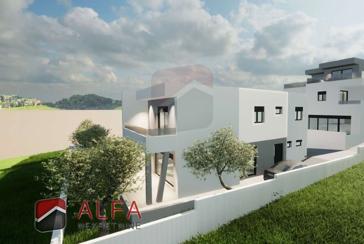 Hrvaška, Tribunj, prodaja dve gradbeni parceli z gradbenim dovoljenjem