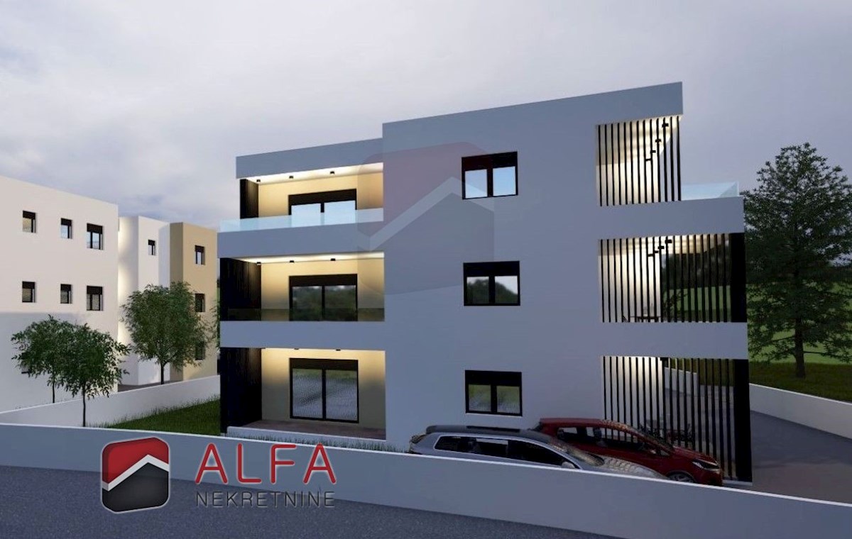 Hrvaška, Vodice, novogradnja, prodaja dvosobno stanovanje, prvo nadstropje