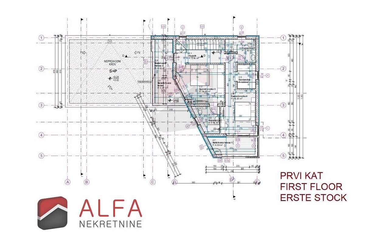 Hrvaška, otok Murter, Betina – ATRAKTIVNO – nova luksuzna družinska vila naprodaj, bazen, garaža in pogled na morje