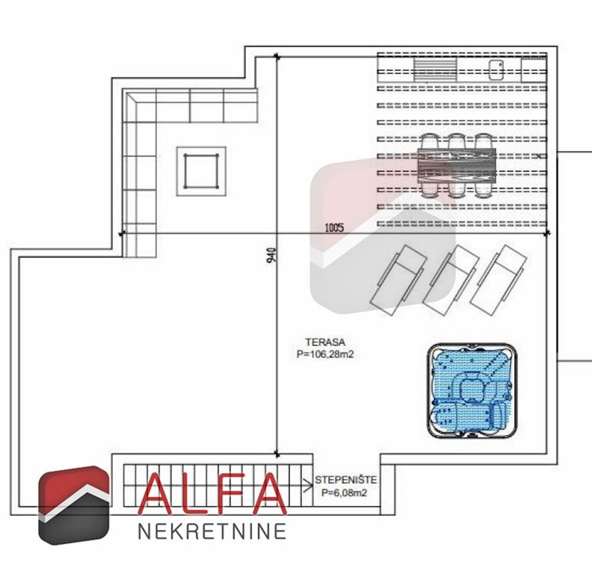 Hrvaška, Vodice, novogradnja, prodamo udobno stanovanje v prvem nadstropju + strešna terasa
