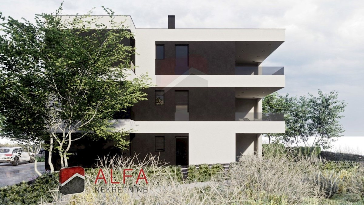 Hrvaška, Vodice, Srima – prodaja novo stanovanje, drugo nadstropje, dve parkirni mesti, blizu morja