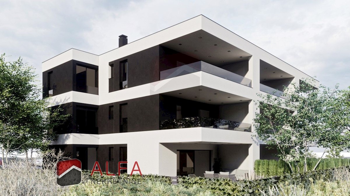 Hrvaška, Vodice, Srima – prodaja novo stanovanje, drugo nadstropje, dve parkirni mesti, blizu morja