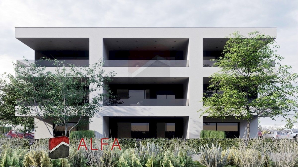 Hrvaška, Vodice, Srima – prodaja novo stanovanje, drugo nadstropje, dve parkirni mesti, blizu morja