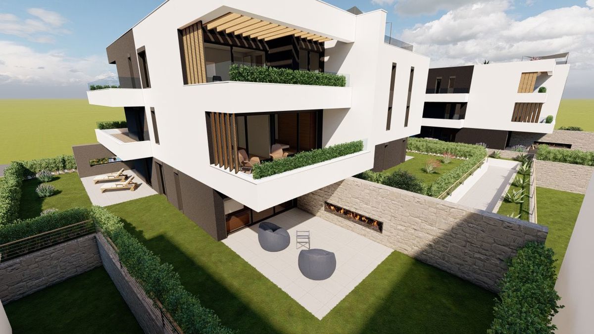 Ekskluziven projekt stanovanj s pogledom na staro mestno jedro Nina