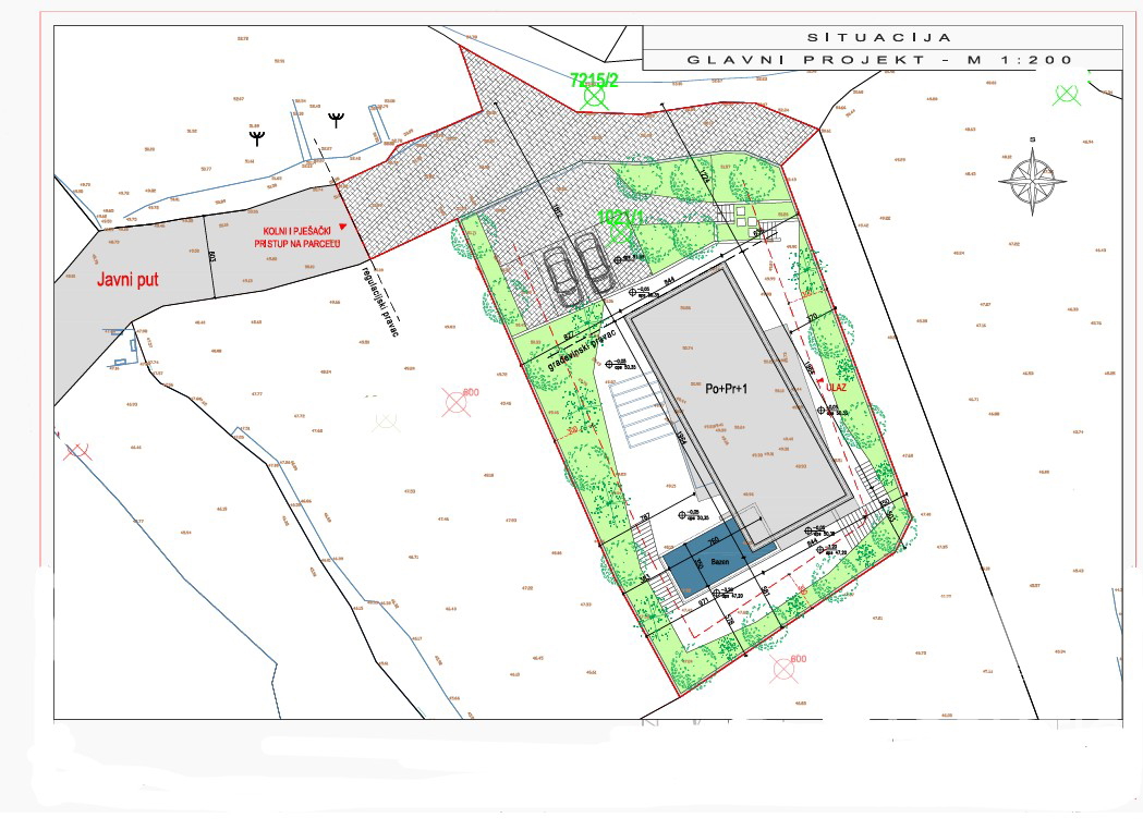 Vodice, moderna vila z wellnessom in panoramskim pogledom na morje