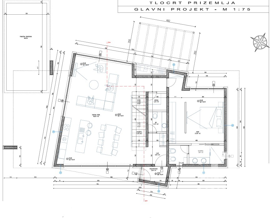 Vodice, moderna vila z wellnessom in panoramskim pogledom na morje