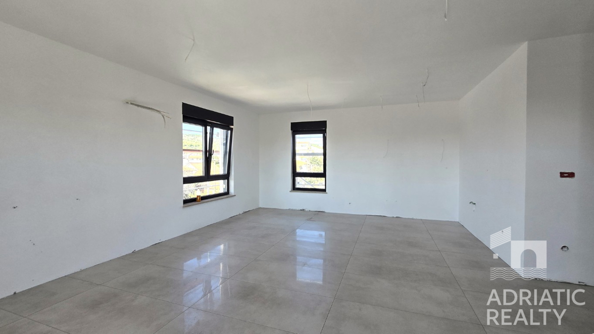 Tribunj, sodoben dvosoben stanovanje z dvema parkirnima mestoma, pogled na morje