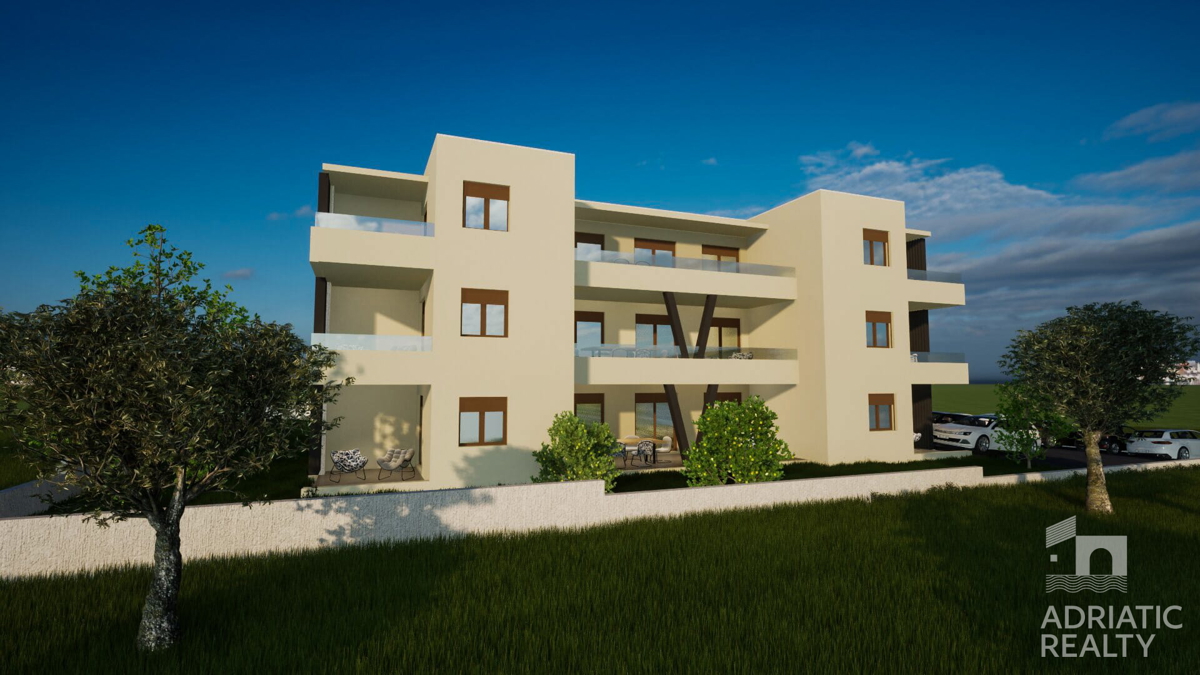 Vodice, enoprostorska stanovanje z vrtom na lepi lokaciji