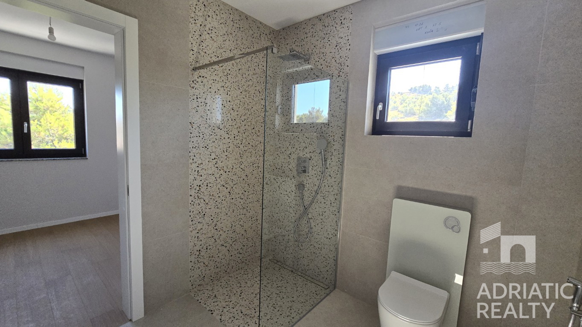 Žaborič, dvosobno ali trisobno penthouse stanovanje z osupljivim pogledom na morje