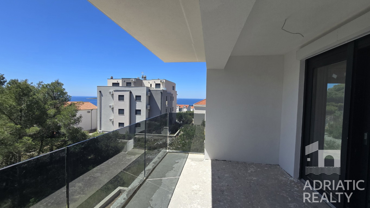 Primošten, dvosobno stanovanje z razgledom na morje