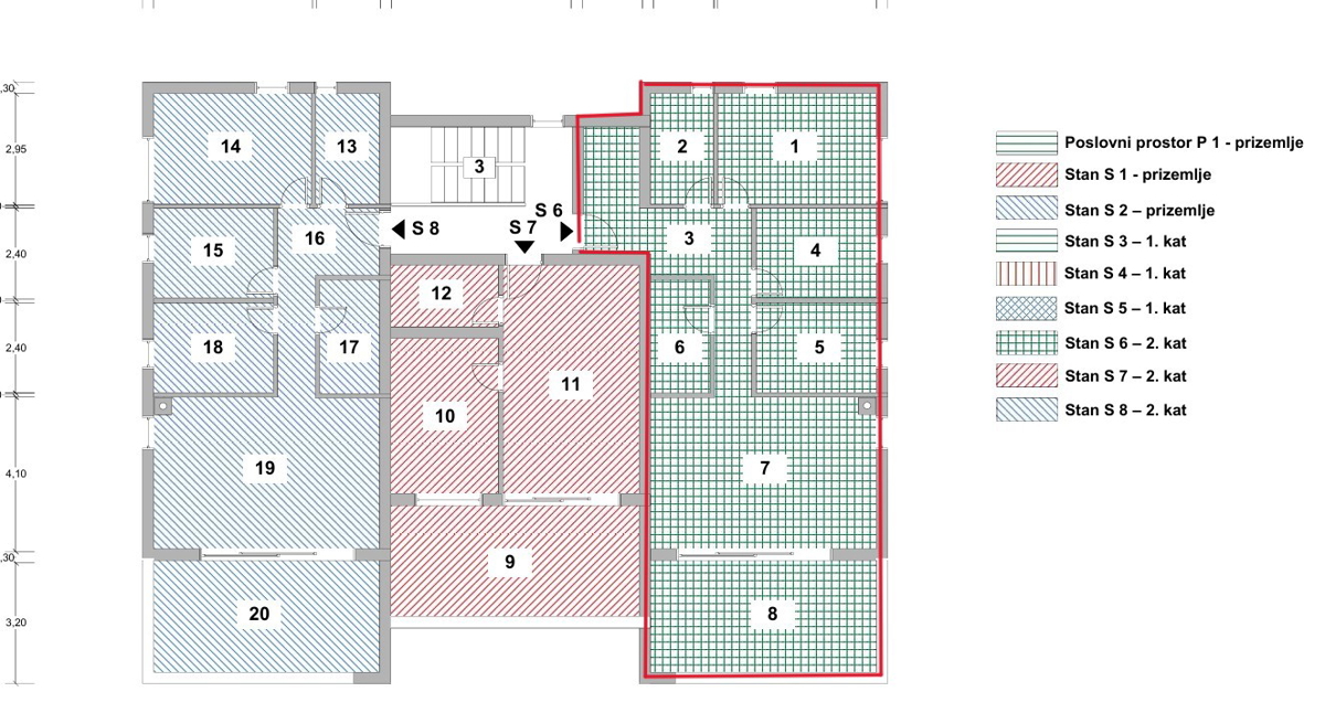 Srima, novogradnja, stanovanje s tremi spalnicami v bližini plaže