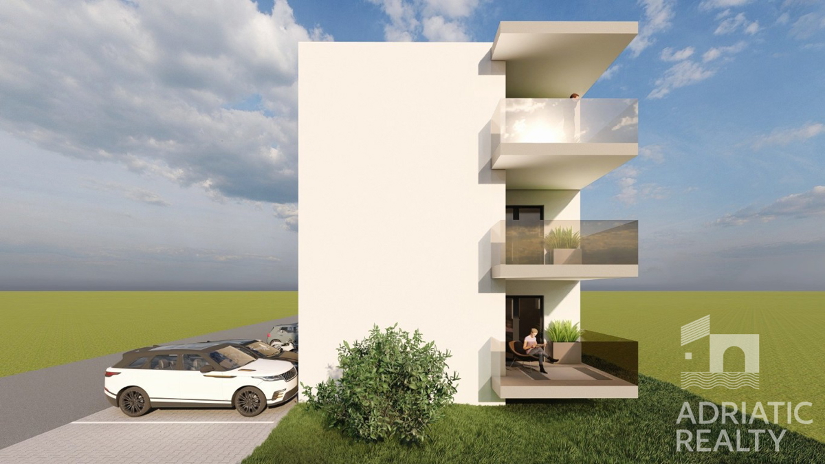 Grebaštica, dvosobno stanovanje z vrtom v bližini plaže