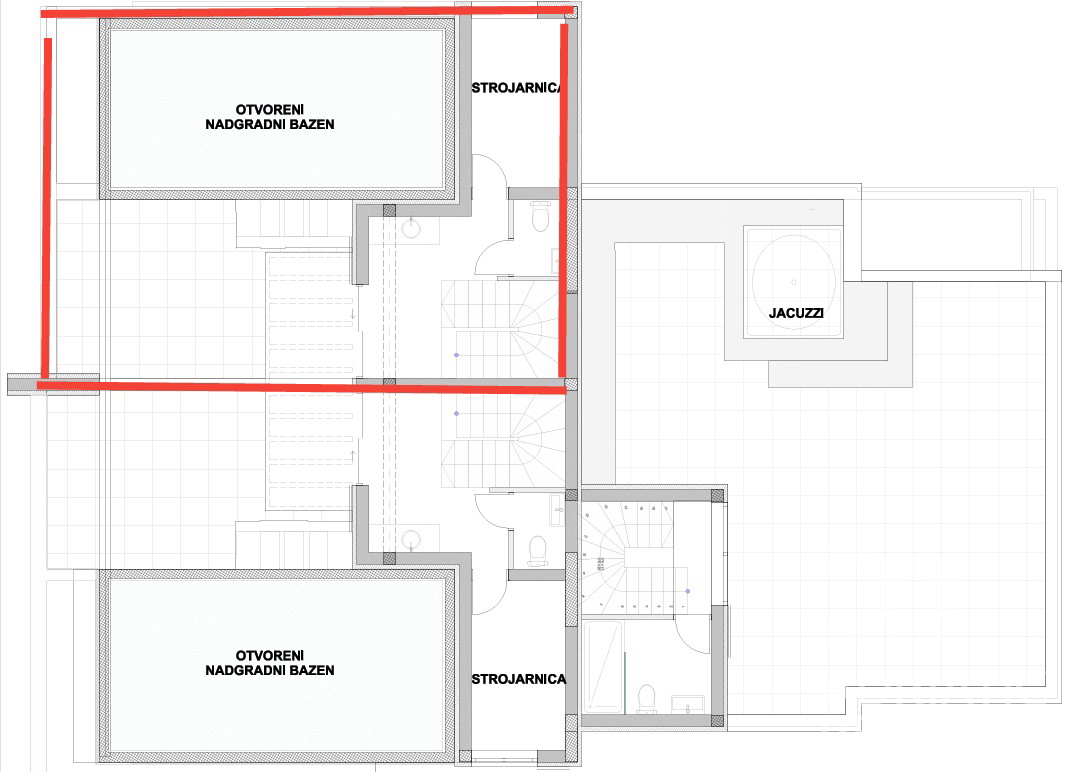 Jezera, otok Murter, luksuzno stanovanje z bazenom, 50 m od morja
