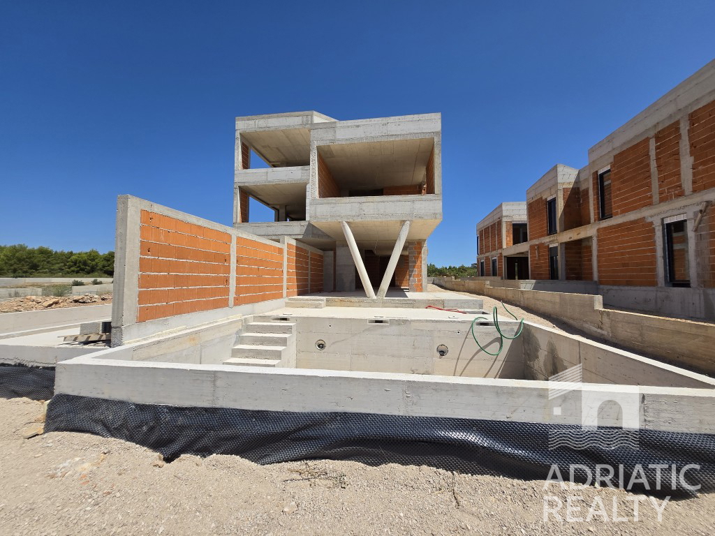 Vodice, ekskluzivni penthouse z razgledom na morje v sodobni novogradnji