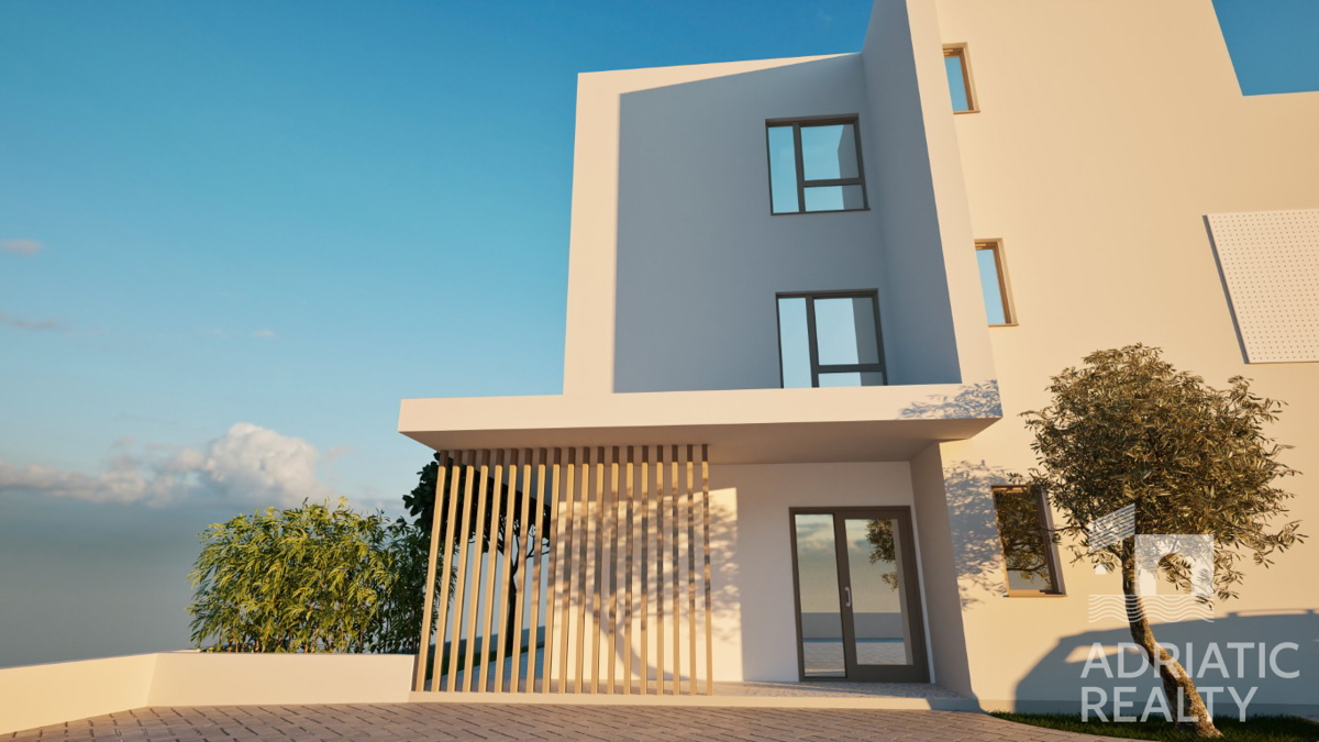 Vodice, ekskluzivni penthouse z razgledom na morje v sodobni novogradnji