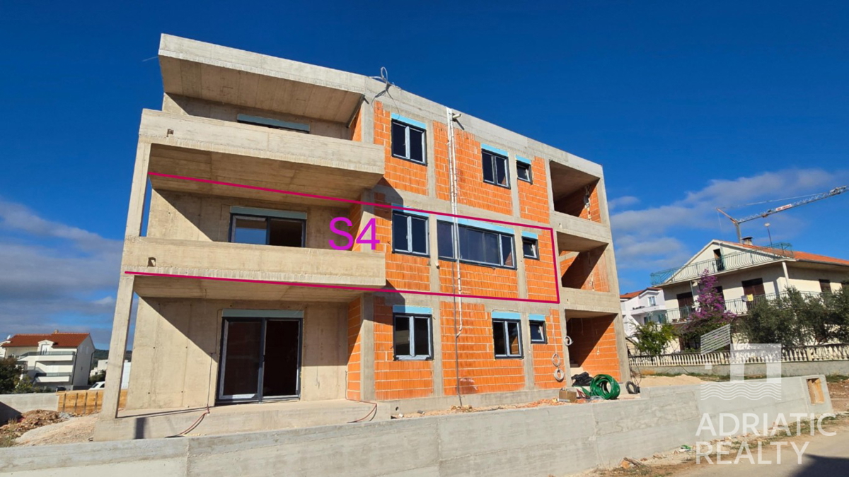 Vodice, stanovanje z dvema spalnicama v sodobni novogradnji