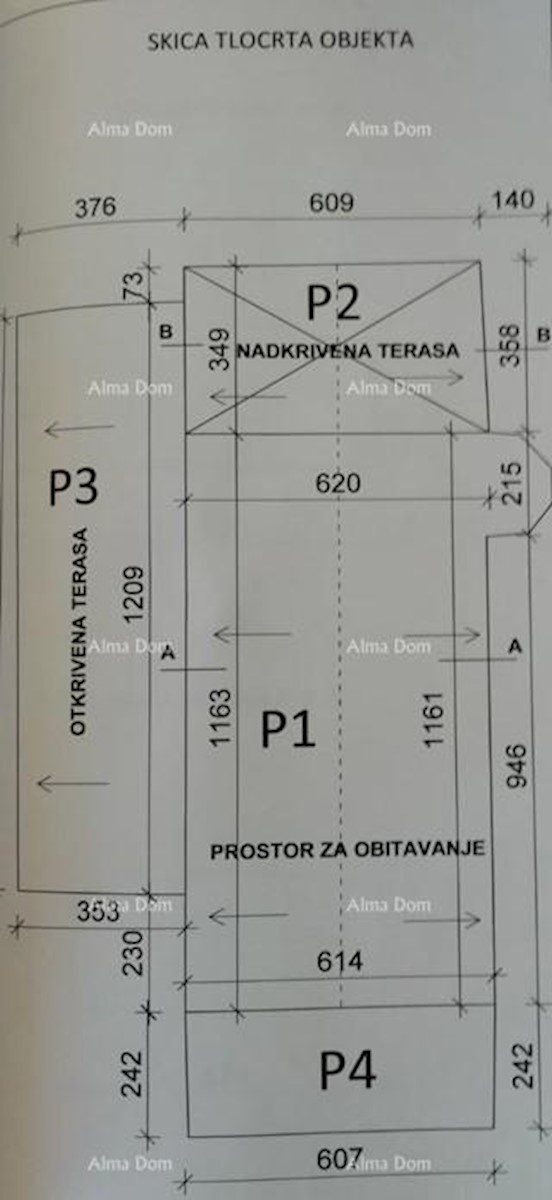 Prodamo hišo, 95 m2, 1800 m od morja, Umag