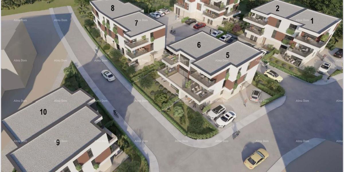Prodaja stanovanja s vrtom in parkirnim mestom, Medulin!