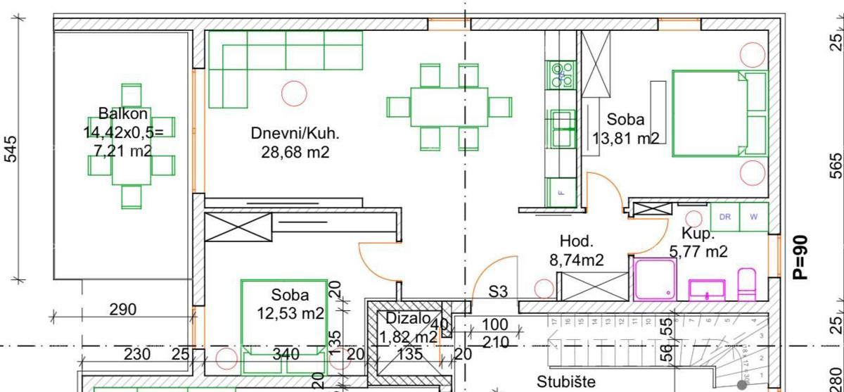 Prodaja stanov s pogledom na morje, v novem stanovanjskem projektu, Peroj!