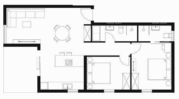 Na prodaju – moderni, novi stanovi v Peroju s pogledom na morje. Z1-S4
