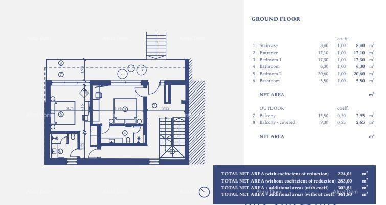 UMAG, Samostoječa vila v luksuznem letovišču! Pogled na morje! V 26