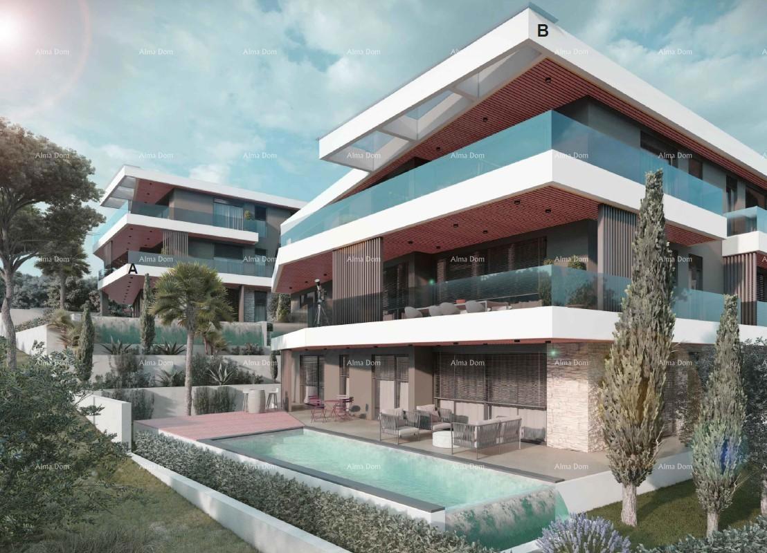 Prodaja luksuznih stanov na ekskluzivni lokaciji, Pješčana uvala, Pula!