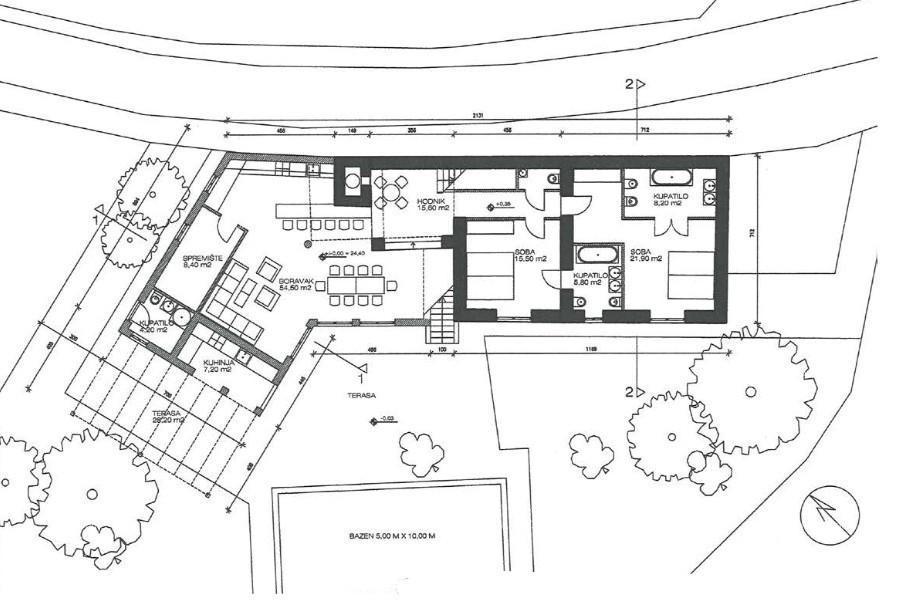 Luksuzna istrska kamnita vila z bazenom v toskanskem slogu, Rovinj!